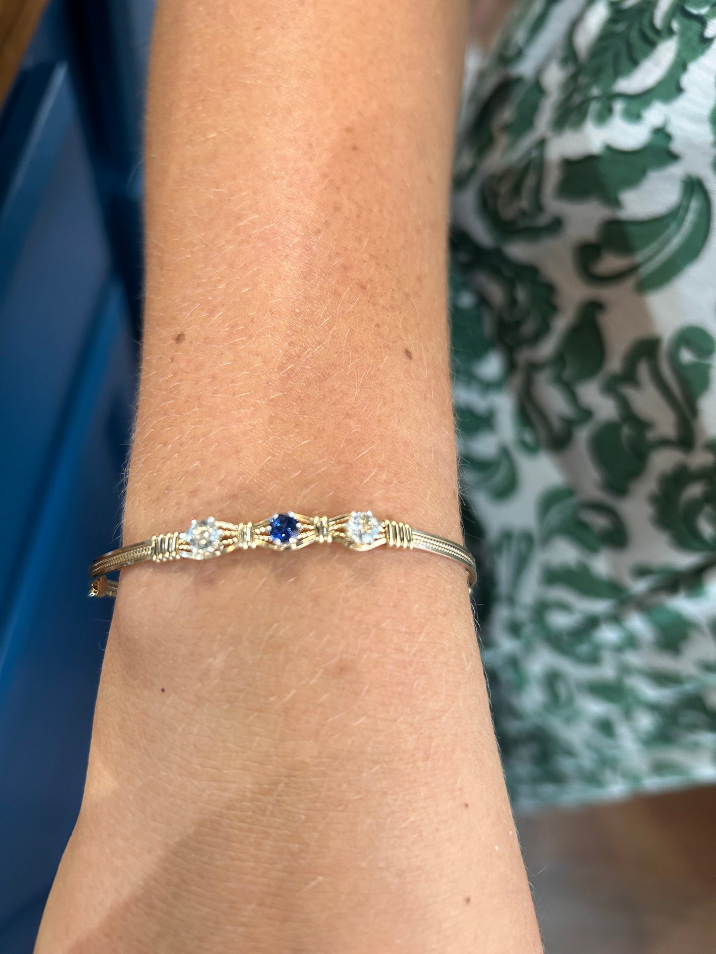 You Are My Sunshine Bracelet- Sapphire