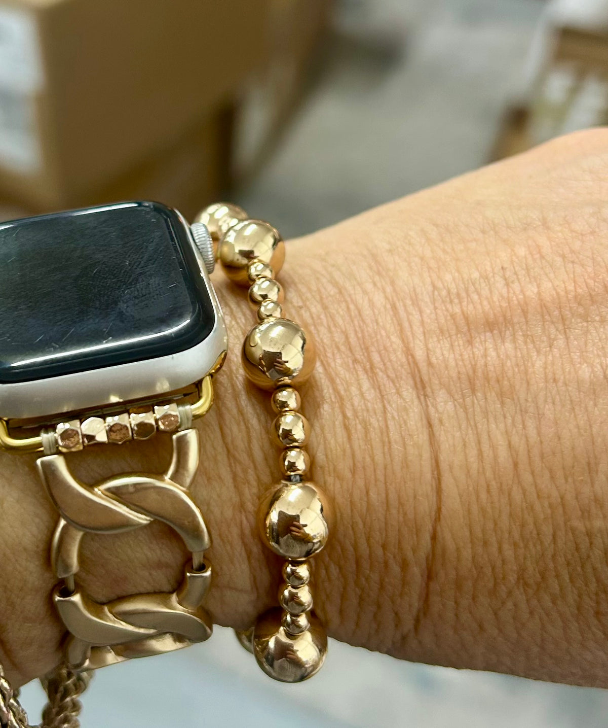 Gold Magnetic Bracelet