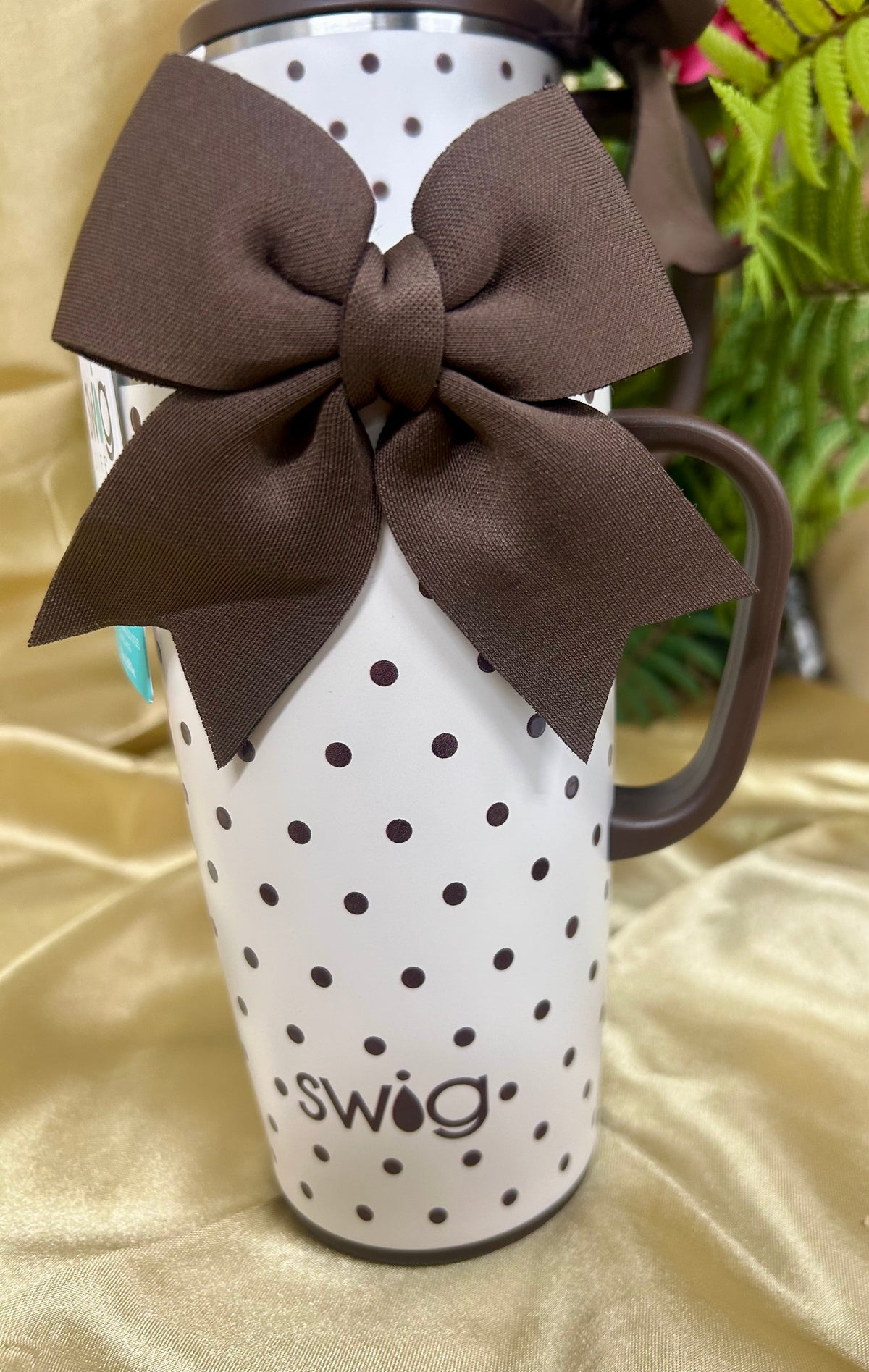 Mocha Dots Mega Mug 30 oz