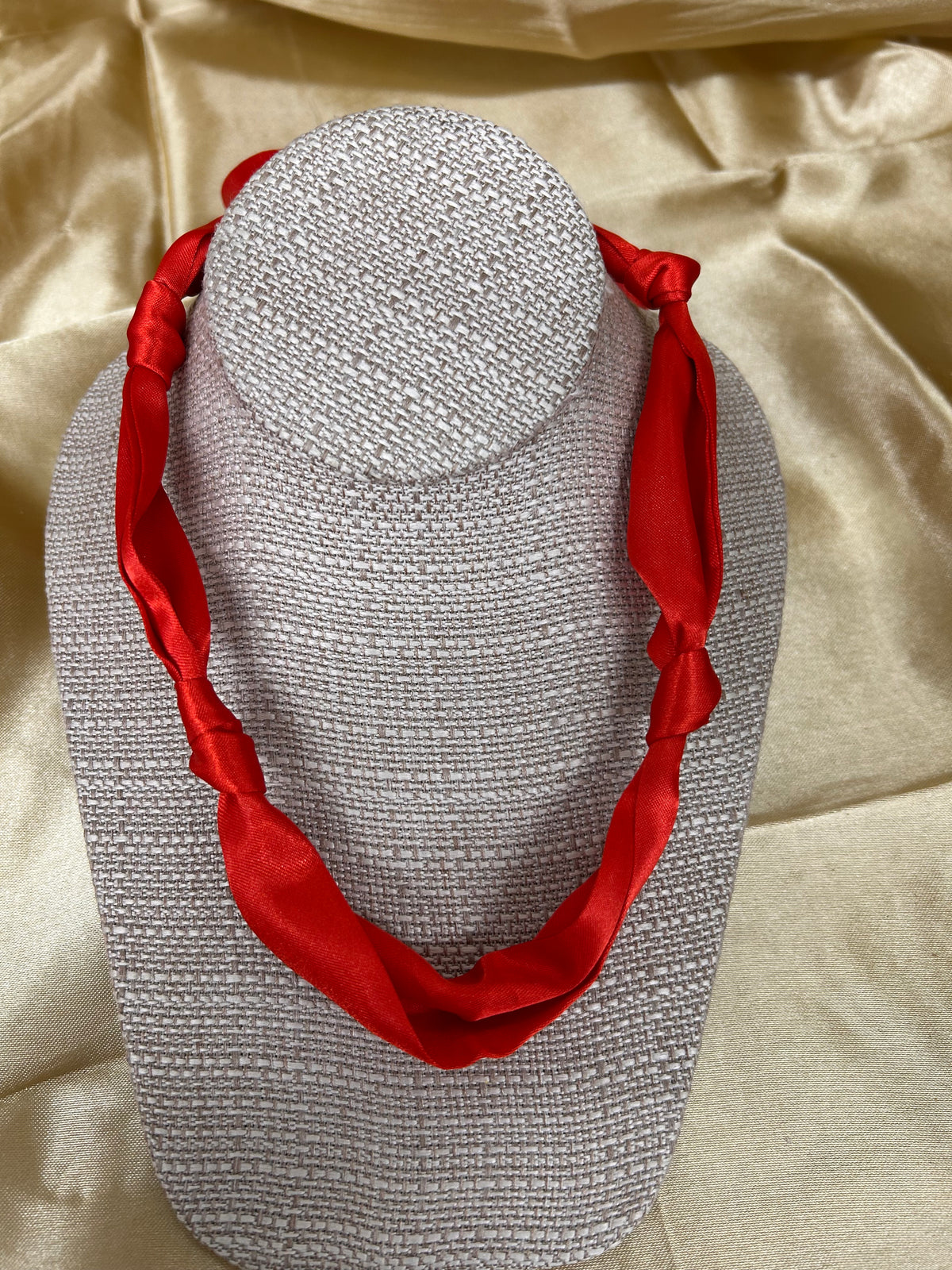 Knotted Scarf Necklace