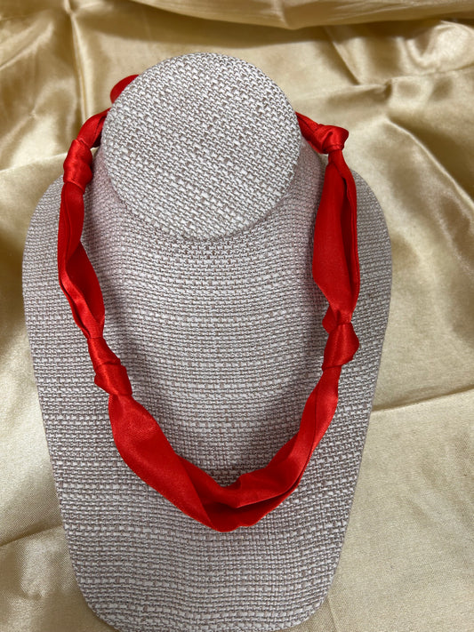Knotted Scarf Necklace