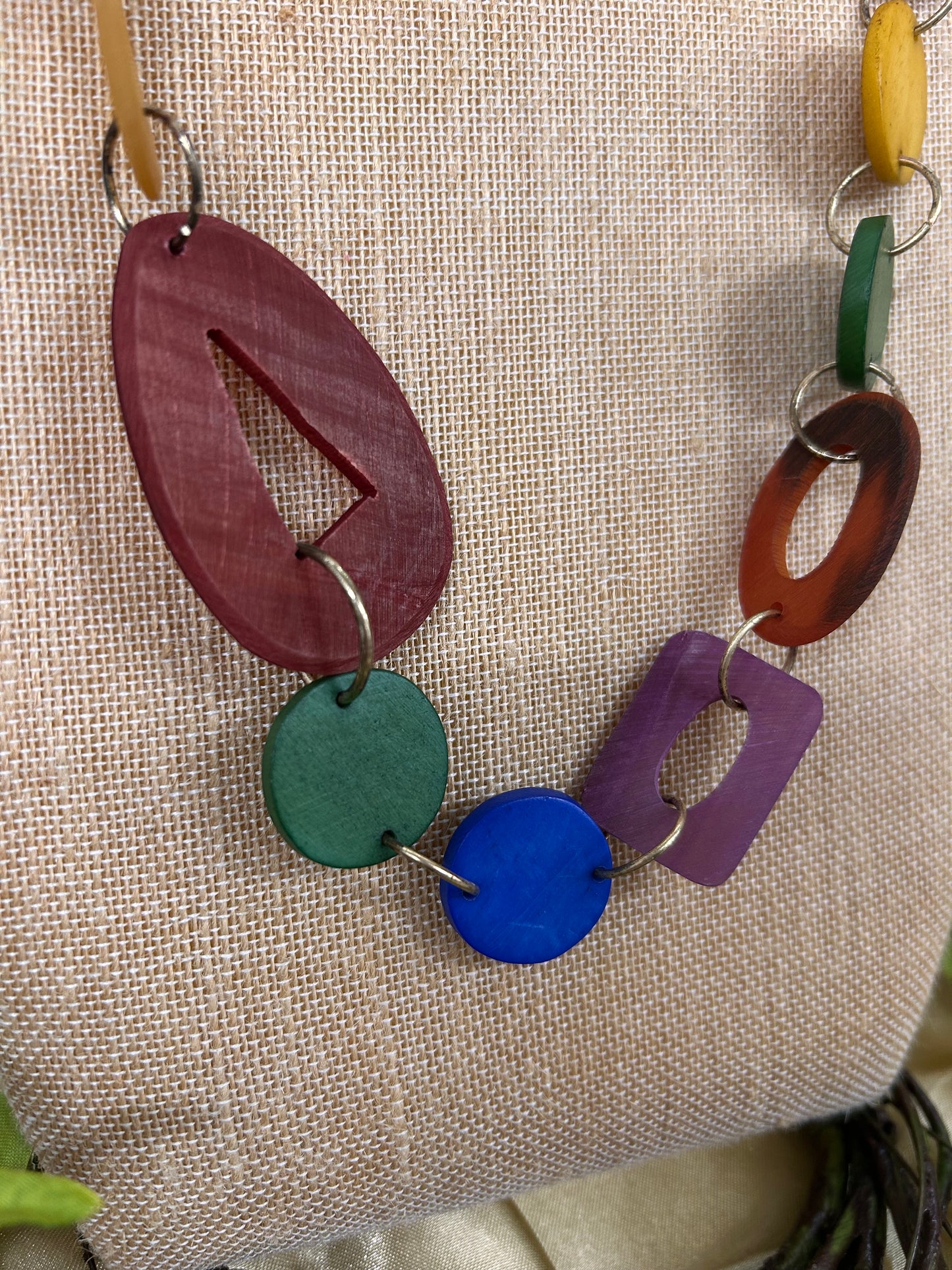 Bold Handcrafted Artisan Necklace