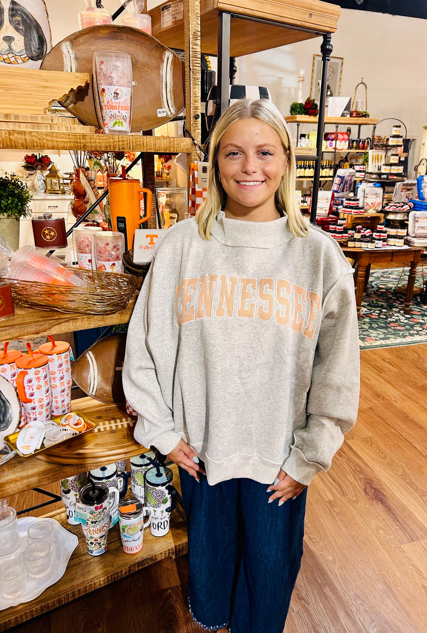 Tennessee Embroidered Sweatshirt