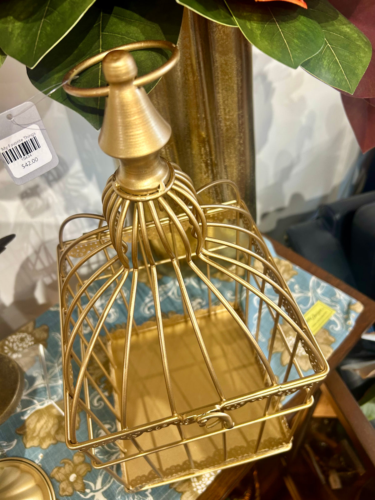 16.5" Bow Birdcage Lantern