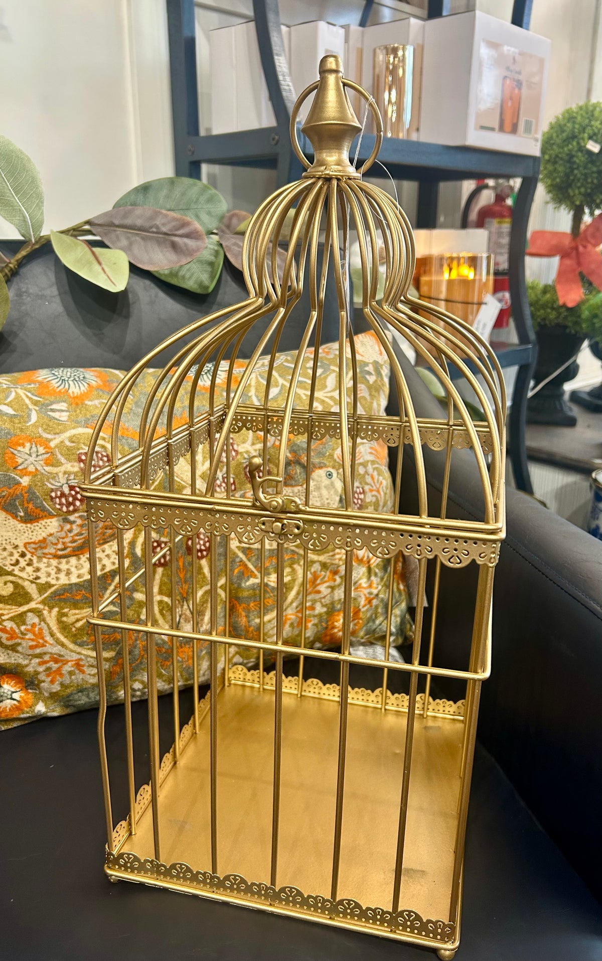 21.5" Bow Birdcage Lantern