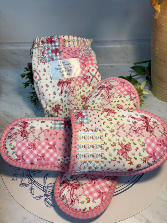 Simply Southern Travel/Spa Slippers