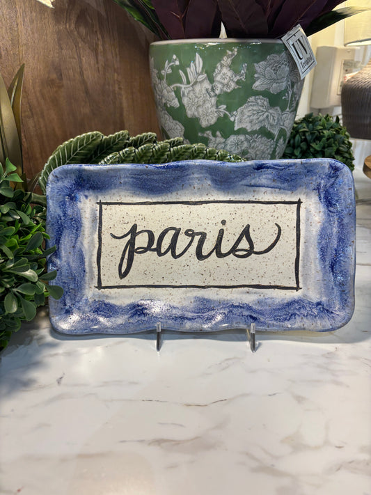 Etta B Paris Tray
