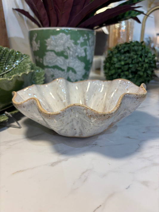 Etta B Poppy Bowl Chantilly Cream