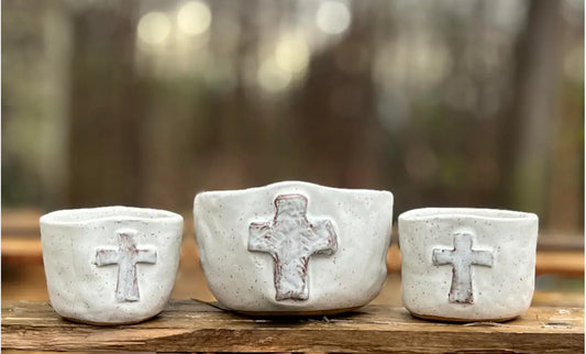 Handmade Pottery Candle