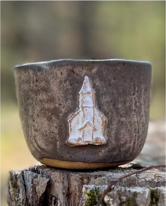 Handmade Pottery Candle