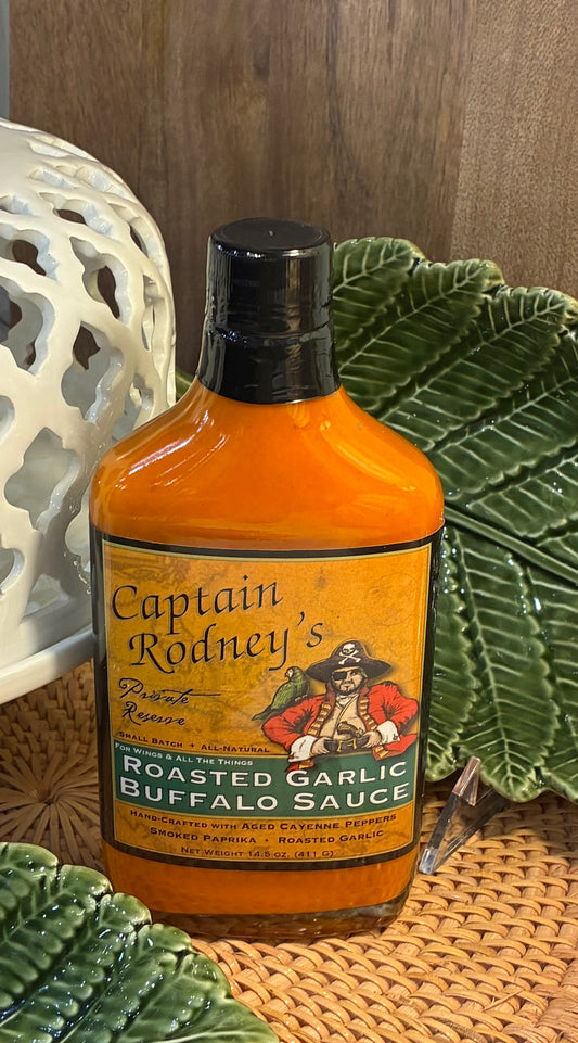 Captain Rodney's Roasted Garlic Buffalo Sauce