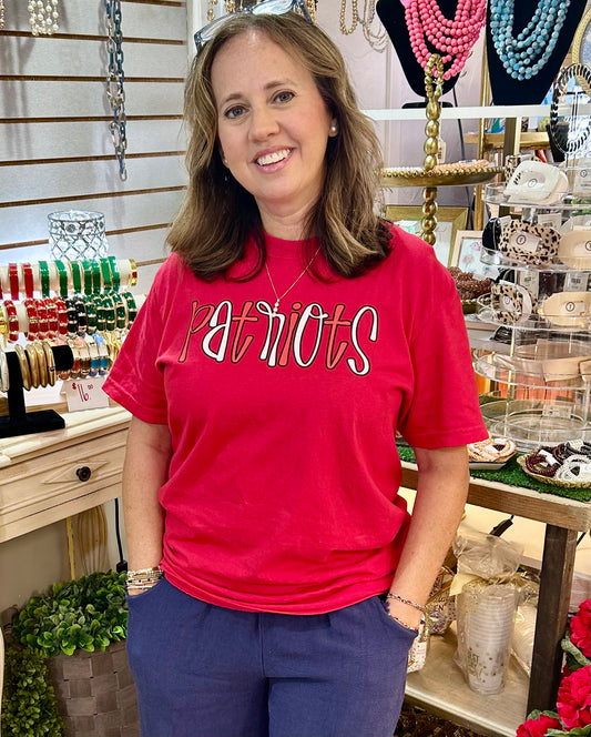Red Patriots T-shirts