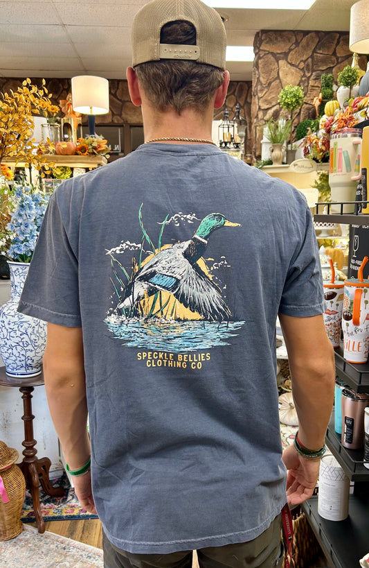 Speckle Bellies Mallard Pocket Tee