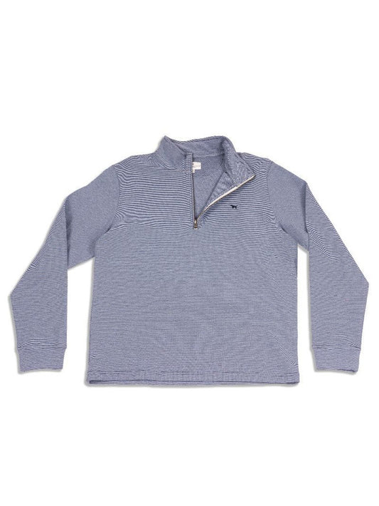 Navy Quarter Zip Jacket