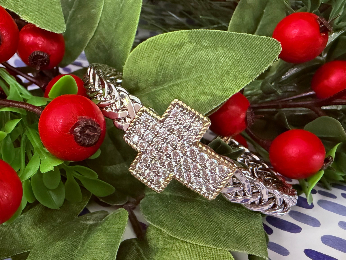 Faith and Flourish Cuff Bracelet
