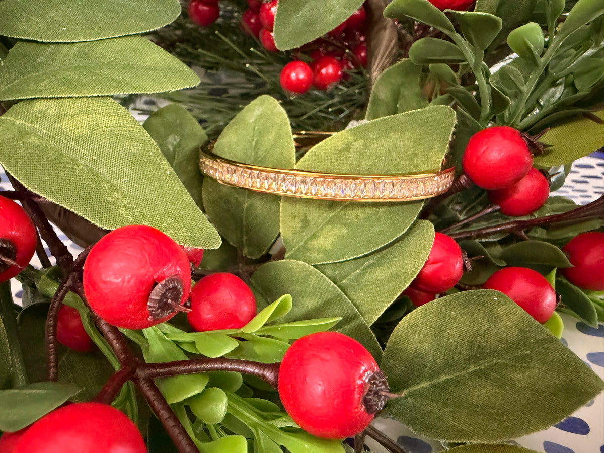 Golden Glam Bangle