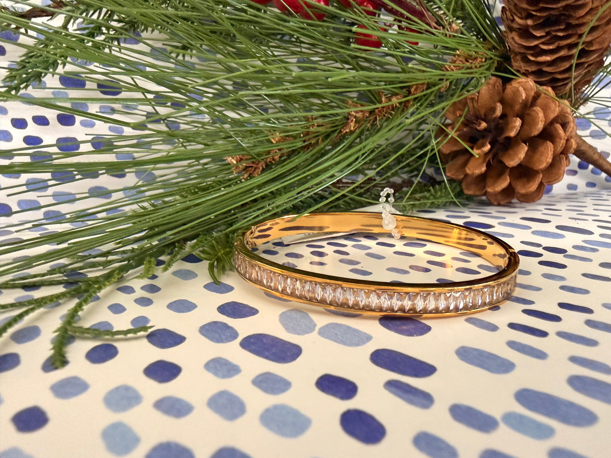 Golden Glam Bangle