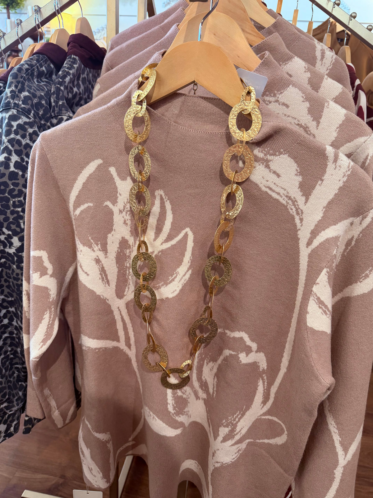 Golden Loops Necklace