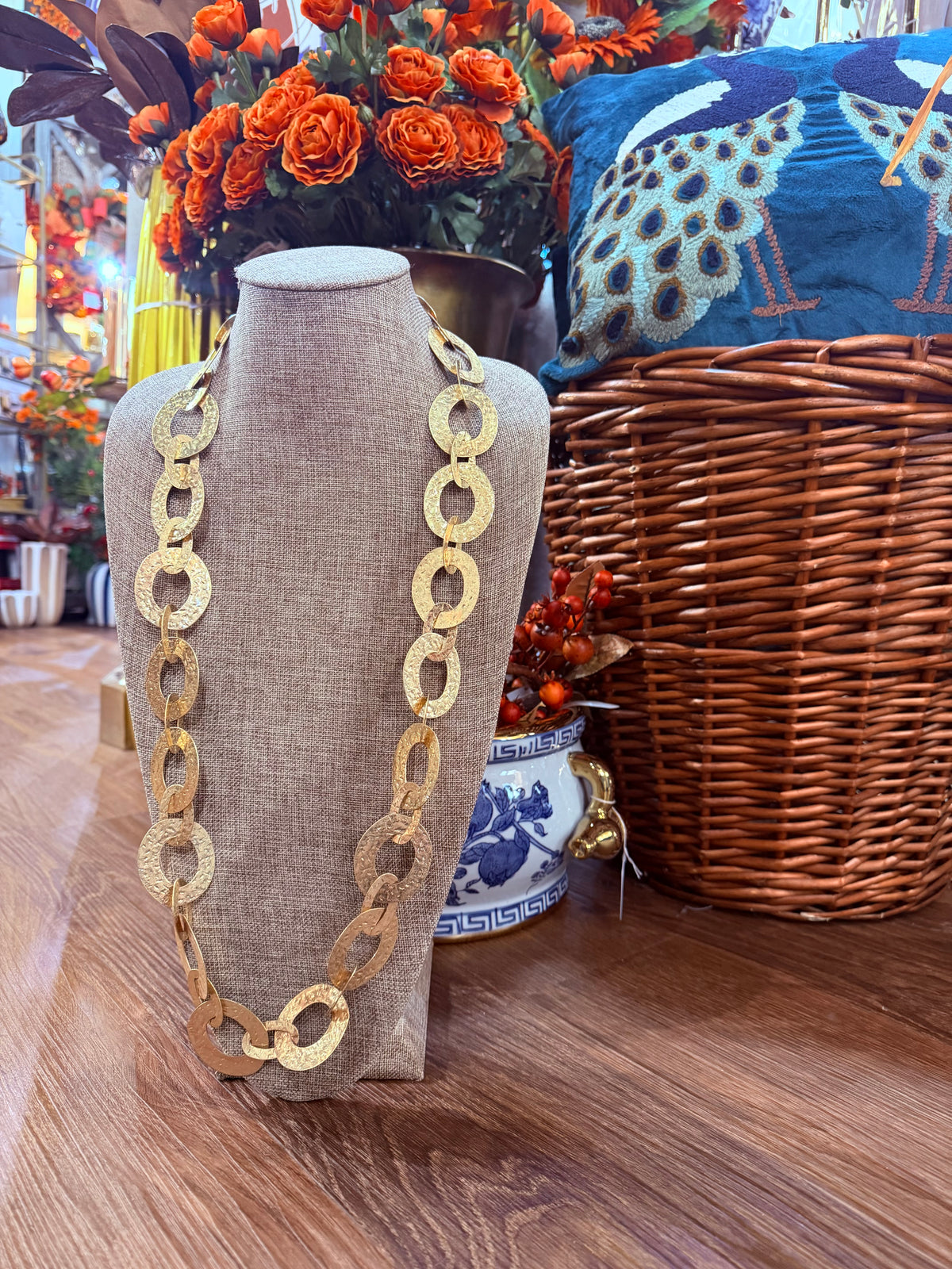 Golden Loops Necklace