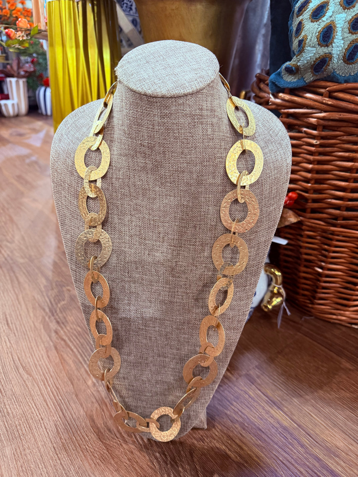 Golden Loops Necklace