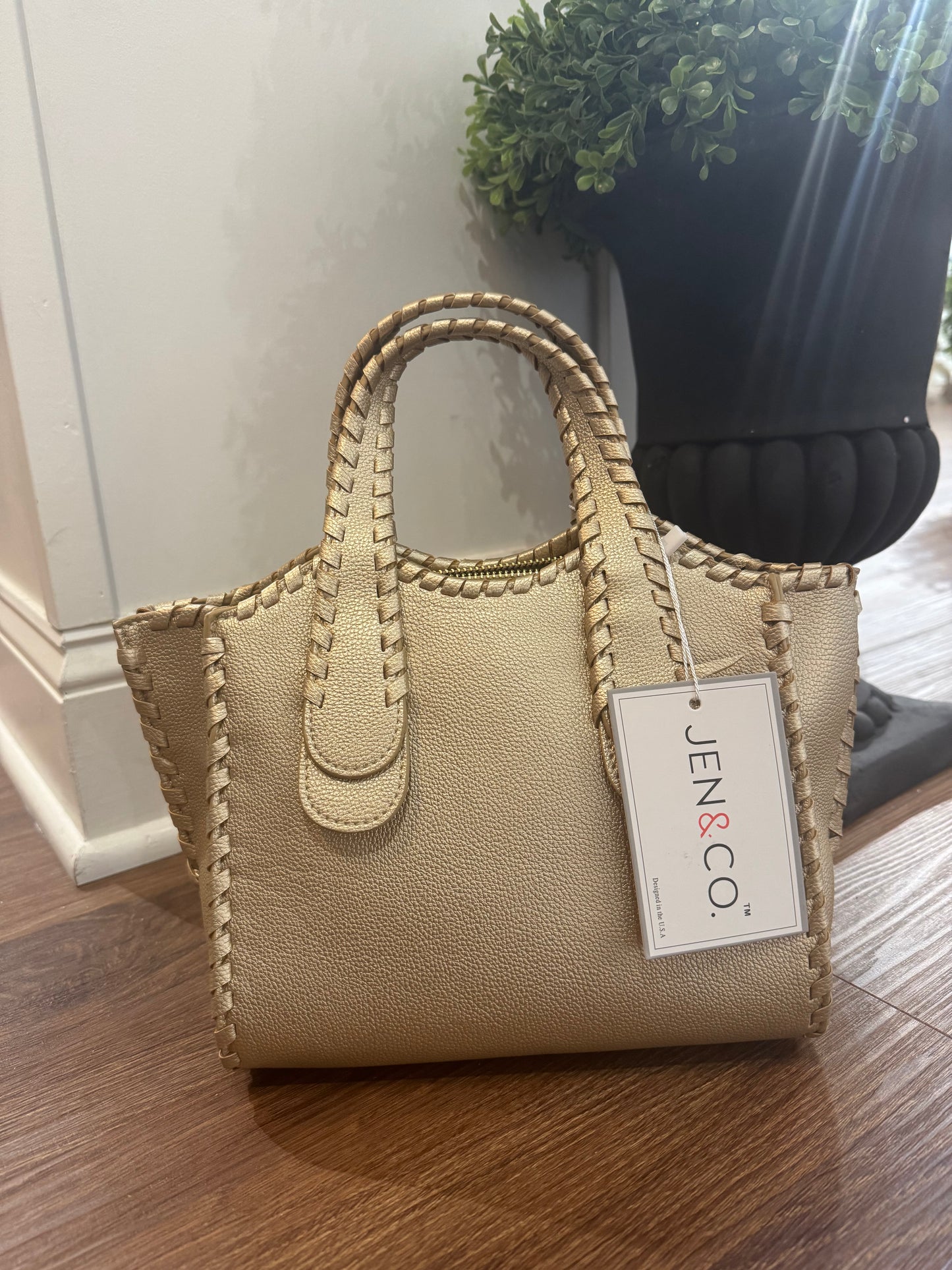 Marla Whipstitch Satchel