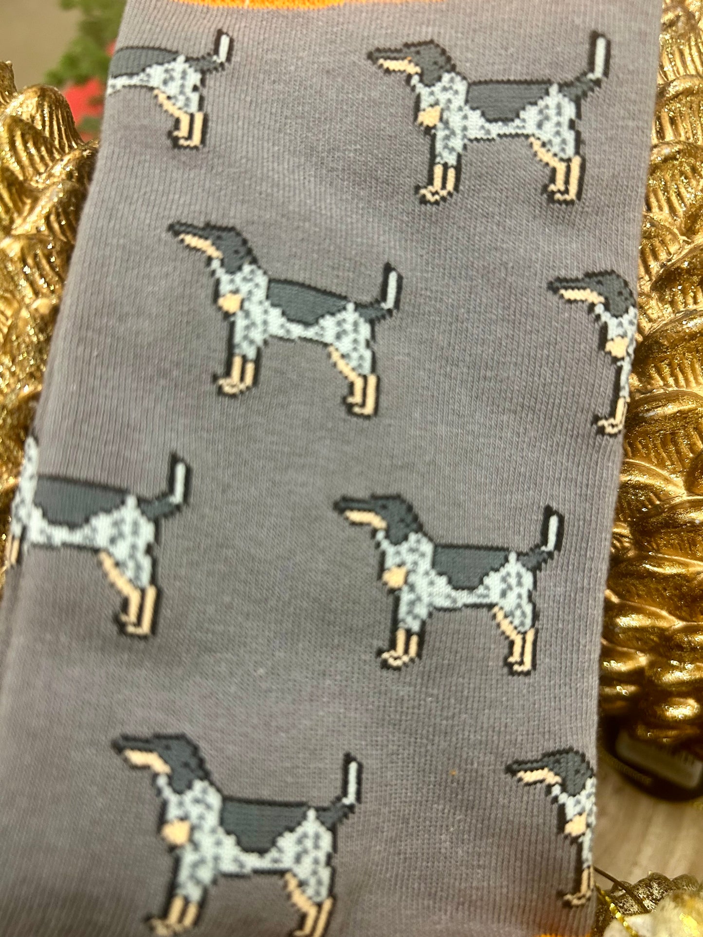 Men Socks - Gray w/ Smokey