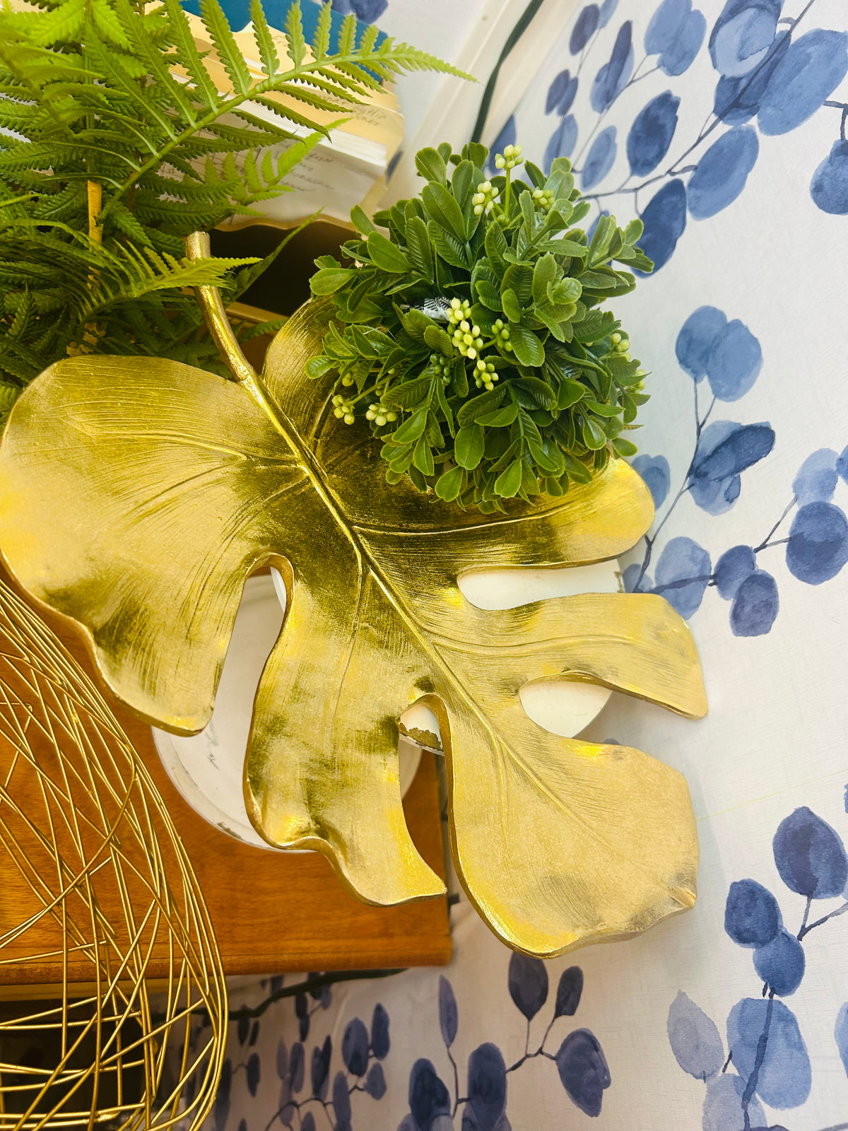 Gold Leaf Tray