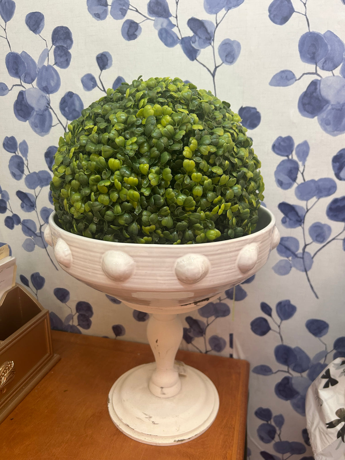 Large Boxwood Orb