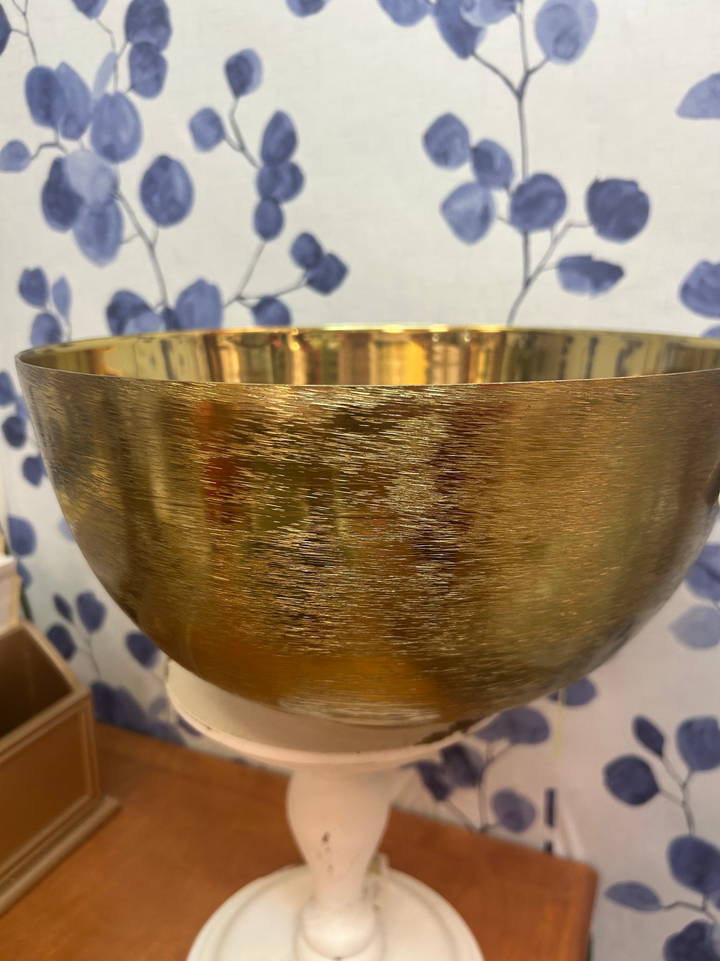 Deep Gold Decorative Bowl