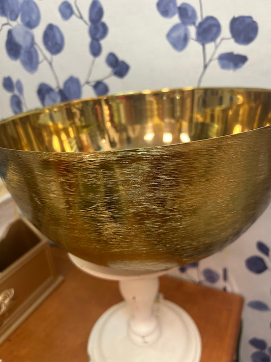 Deep Gold Decorative Bowl