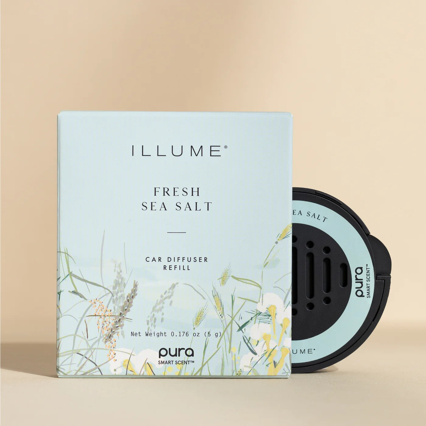 Pura Illume Fresh Sea Salt Car Fragrance Refill