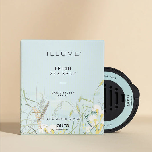 Pura Illume Fresh Sea Salt Car Fragrance Refill