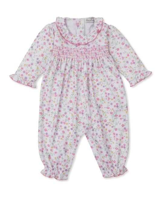 Autumn Blossoms Smocked Playsuit