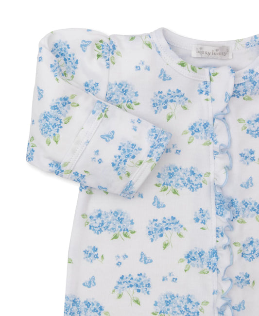 Kissy Kissy Footie w/Zip Light Blue