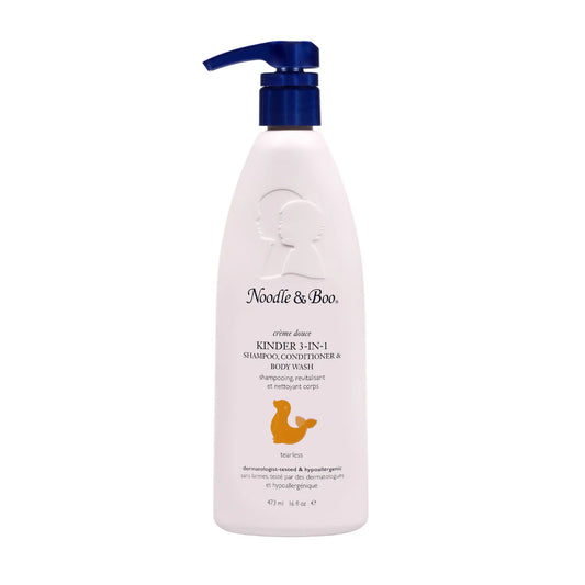 Kinder 3 in 1 Shampoo, Conditioner & Body Wash 16 oz