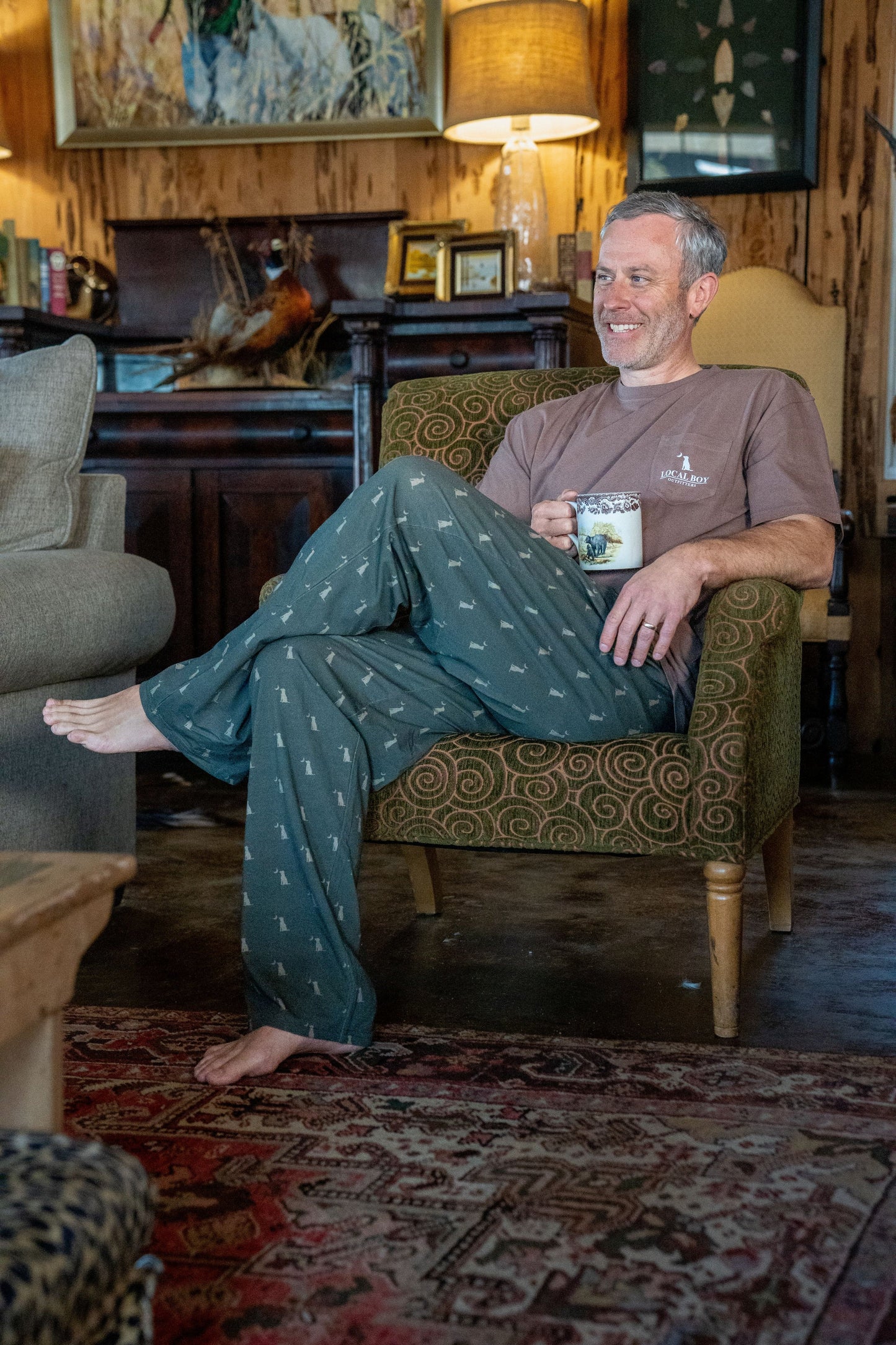 Cedar Dog & Moon Pajama Pants
