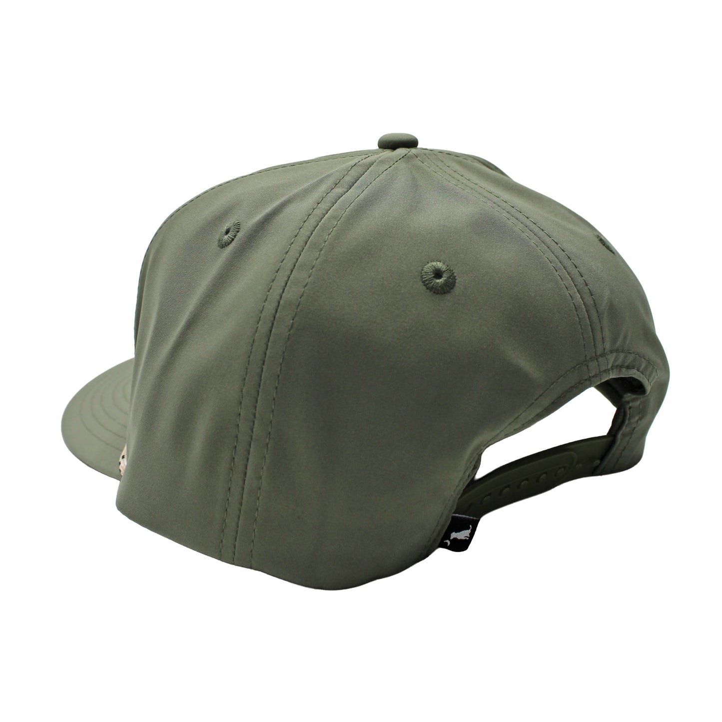 Vintage Redfish Patch High Crown Rope Hat