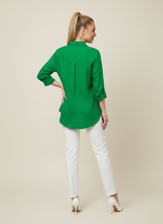 Button Down Shirt - Kelly Green