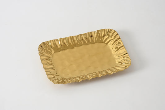Pampa Bay Small  Gold Deep Tray