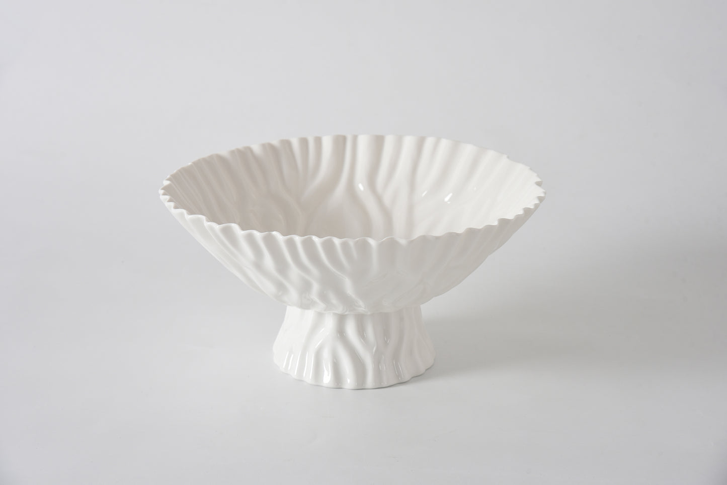 Mascali Bianca Large Footed Bowl