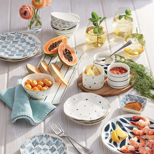 Lenox Blue Bay Salad Plates