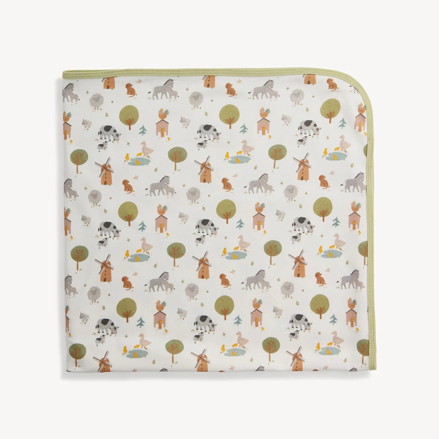 Funny Farm Organic Cotton Blanket
