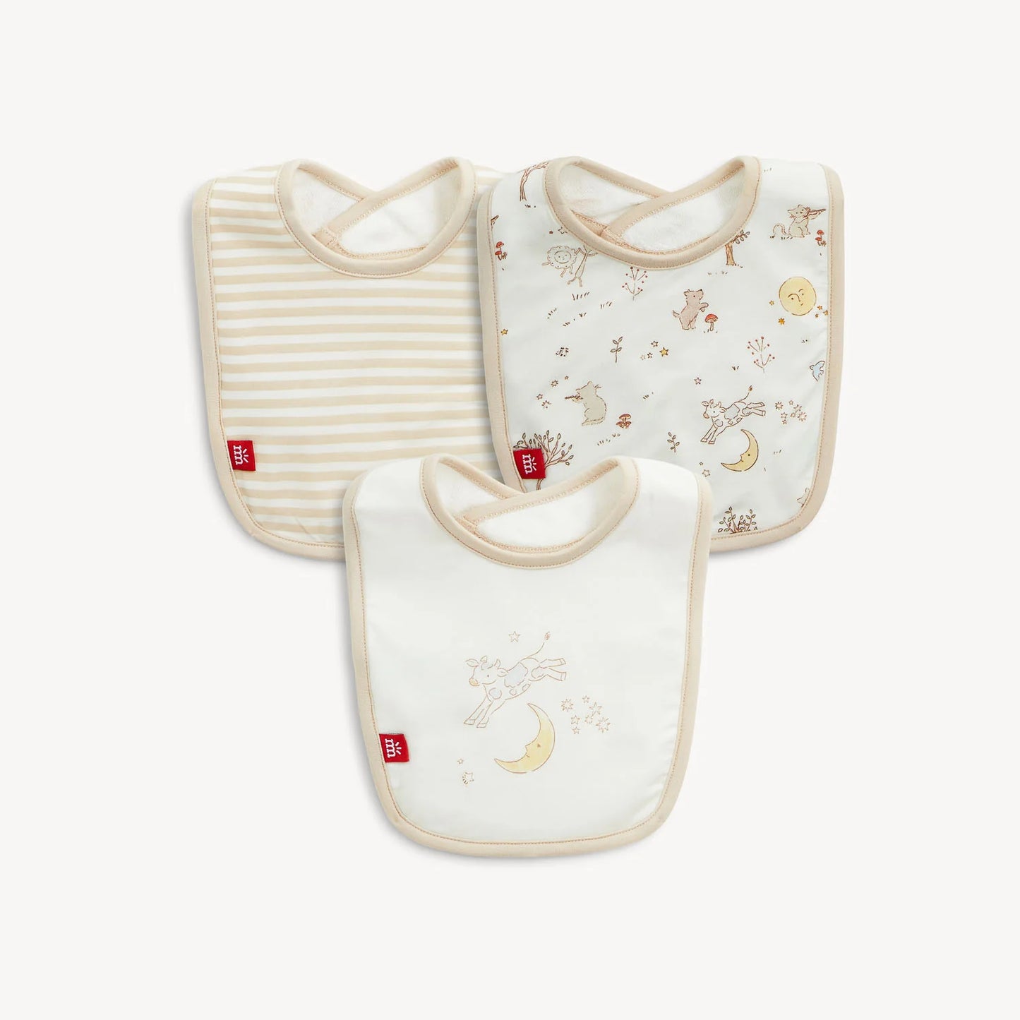 Bedtime Rhymes Modal Bib - 3 Pack