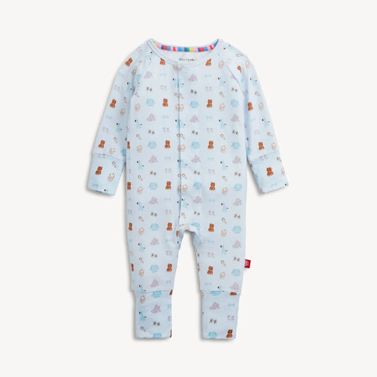 Nursery Nostalgia Blue Modal Coverall