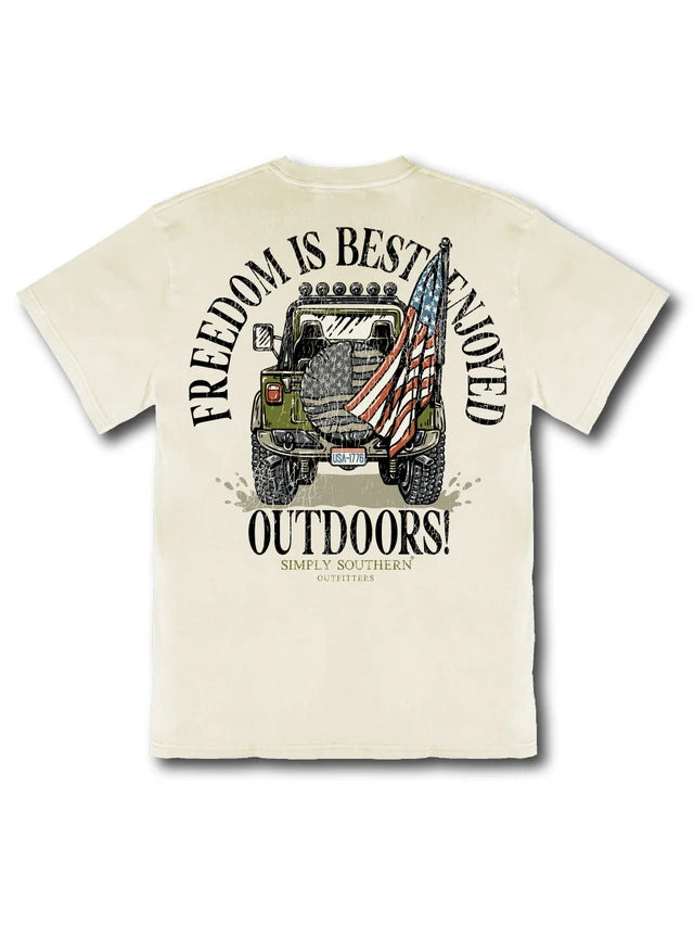 Simply Southern Men's Freedom Tee