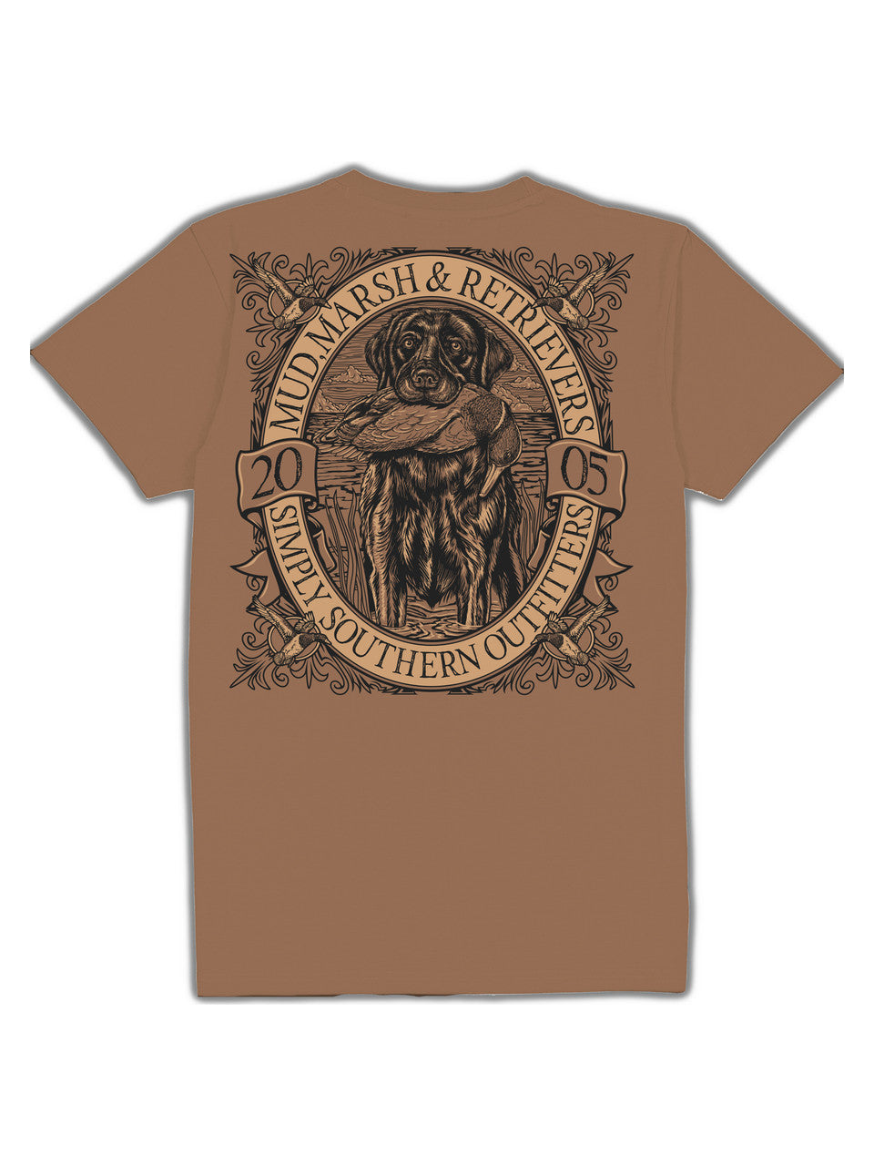 Simply Southern Chestnut Labrador Tee