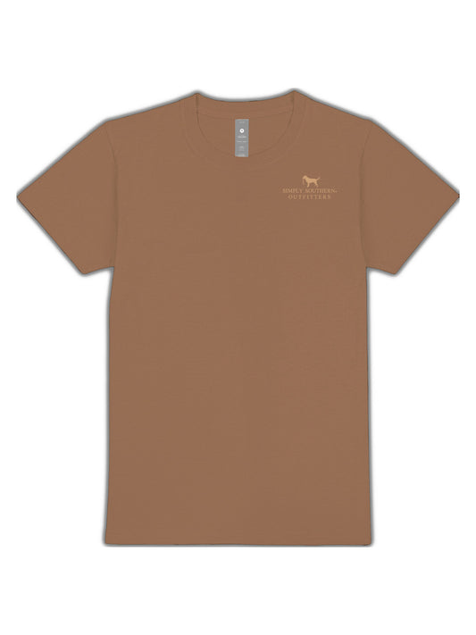 Simply Southern Chestnut Labrador Tee