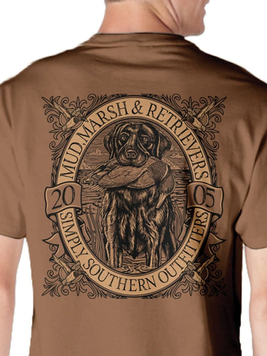 Simply Southern Chestnut Labrador Tee