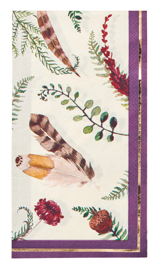 Feather Guest Napkins