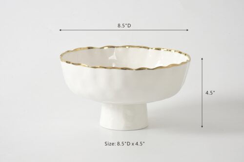 Pampa Bay Portofino Medium Footed Bowl